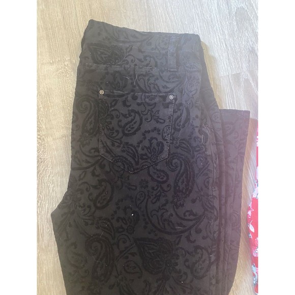 Ladies clothing lot jeans sz 12 pants 3 pr skinny legging Large Lee Faded Glory - Picture 2 of 8